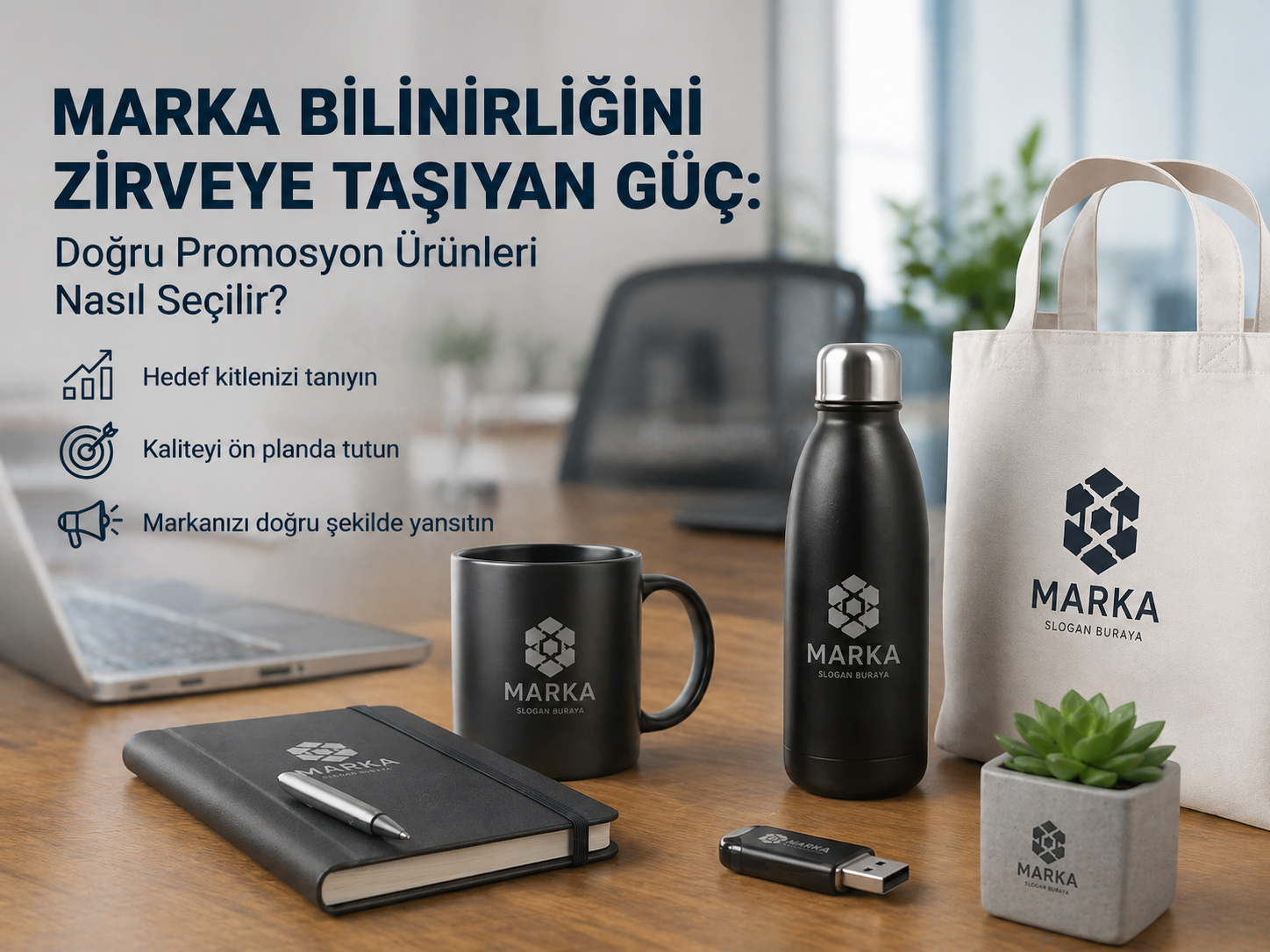 Marka Bilinirliğini Zirveye Taşıyan Güç: Doğru Promosyon Ürünleri Nasıl Seçilir?